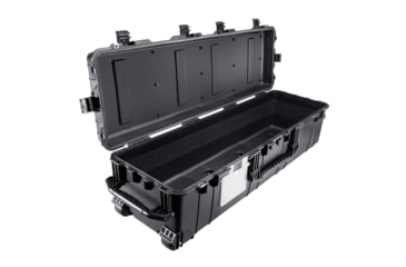 Image of Eylar 2XL 50in Waterproof Deep Heavy Transport Stacker Roller Rifle Hard Case w/Foam, Black, SA00067