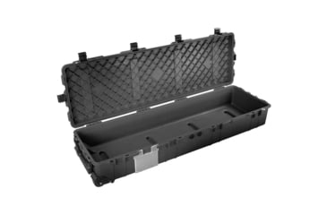 Image of Eylar 3XL 57in Waterproof Heavy Transport Stacker Roller Rifle Hard Case w/Foam, Black, SA00027