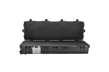 Image of Eylar 3XL 57in Waterproof Heavy Transport Stacker Roller Rifle Hard Case w/Foam, Black, SA00027
