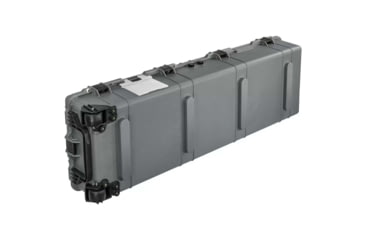 Image of Eylar 3XL 57in Waterproof Heavy Transport Stacker Roller Rifle Hard Case w/Foam, Gray, SA00027-GRA