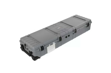 Image of Eylar 3XL 57in Waterproof Heavy Transport Stacker Roller Rifle Hard Case w/Foam, Gray, SA00027-GRA