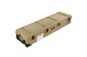 Image of Eylar 3XL 57in Waterproof Heavy Transport Stacker Roller Rifle Hard Case w/Foam, Tan, SA00027-TAN
