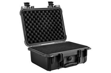 Image of Eylar Compact 13.37in Protective Gear Case Water and Shock Resistant w/ Foam, Black, SA00001