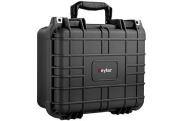 Image of Eylar Compact 13.37in Waterproof Gear/Multi Gun Case Hard Case w/Foam, Black, SA00001