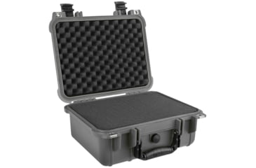 Image of Eylar Compact 13.37in Protective Gear Case Water and Shock Resistant w/ Foam, Gray, SA00001-Gra