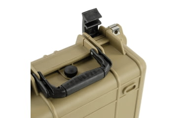 Image of Eylar Compact 13.37in Protective Gear Case Water and Shock Resistant w/ Foam, Tan, SA00001-tan