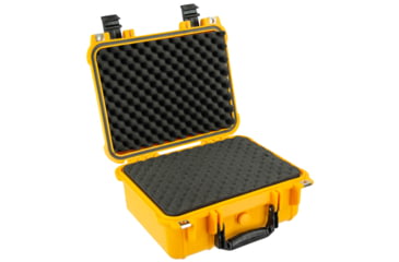 Image of Eylar Compact 13.37in Protective Gear Case Water and Shock Resistant w/ Foam, Yellow, SA00001-Ylw