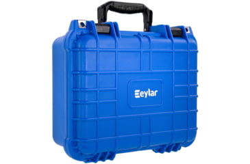 Image of Eylar Compact 13.37in Waterproof Gear/Multi Gun Case Hard Case w/Foam, Blue, SA00001-BLU