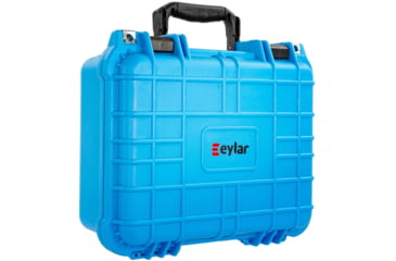 Image of Eylar Compact 13.37in Waterproof Gear/Multi Gun Case Hard Case w/Foam, Light Blue, SA00001-NBLU