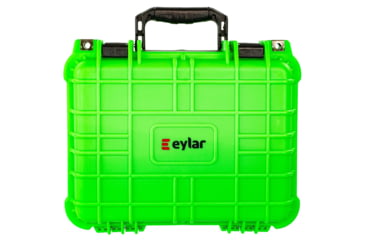 Image of Eylar Compact 13.37in Protective Gear Case Waterproof &amp; Shock Proof w/ Foam By Eylar, Neon Green, SA00001-NGrn