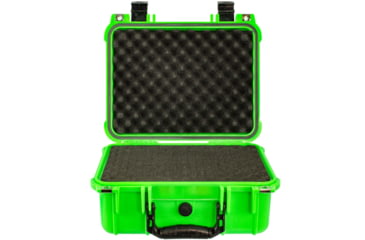 Image of Eylar Compact 13.37in Protective Gear Case Waterproof &amp; Shock Proof w/ Foam By Eylar, Neon Green, SA00001-NGrn
