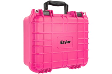 Image of Eylar Compact 13.37in Waterproof Gear/Multi Gun Case Hard Case w/Foam, Pink, SA00001-PIN