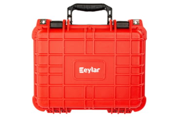 Image of Eylar Compact 13.37in Protective Gear Case Waterproof &amp; Shock Proof w/ Foam By Eylar, Red, SA00001-Red