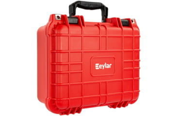 Image of Eylar Compact 13.37in Waterproof Gear/Multi Gun Case Hard Case w/Foam, Red, SA00001-RED