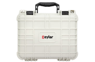 Image of Eylar Compact 13.37in Protective Gear Case Waterproof &amp; Shock Proof w/ Foam By Eylar, White, SA00001-Whi