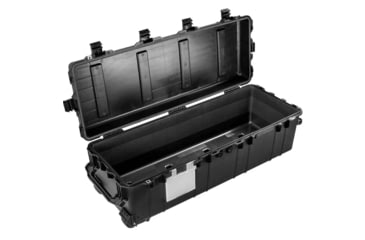 Image of Eylar Extra Large 44in Waterproof Deep Heavy Transport Stacker Roller Rifle Hard Case w/Foam, Black, SA00028
