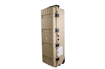 Image of Eylar Extra Large 44in Waterproof Deep Heavy Transport Stacker Roller Rifle Hard Case w/Foam, Tan, SA00028-TAN
