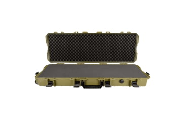 Image of Eylar Intact 39in Stacker Series Hard Roller Rifle Case w/Foam, Dark Earth, NG00003-GRN