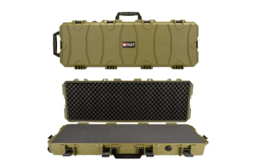 Image of Eylar Intact 39in Stacker Series Hard Roller Rifle Case w/Foam, Dark Earth, NG00003-GRN