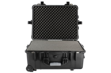 Image of Eylar Large 22.06in Protective Gear Roller Case, Water and Shock Resistant w/ Foam, Black, SA00005