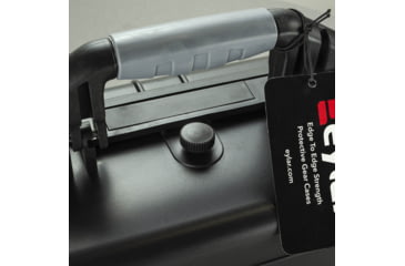 Image of Eylar Large 22.06in Protective Gear Roller Case, Water and Shock Resistant w/ Foam, Black, SA00005
