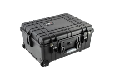 Image of Eylar Large 22.06in Protective Gear Roller Case, Water and Shock Resistant w/ Foam, Black, SA00005