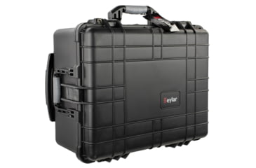 Image of Eylar Large 22.06in Waterproof Roller Gear Hard Case w/Foam, Black, SA00005