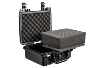 Image of Eylar Small 10.62in Waterproof Protective Gear Case w/Foam, Black, SA00022