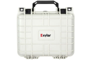 Image of Eylar Small 10.62in Waterproof Protective Gear Case w/Foam, Polar White, SA00022-WHI