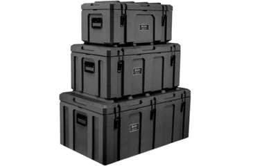Image of Eylar SR-7 Combo Crossover Transport Cargo Case - 3 Pack, Black, SR00007-COMBO-BLK
