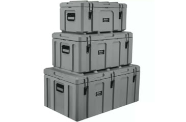 Image of Eylar SR-7 Combo Crossover Transport Cargo Case - 3 Pack, Gray, SR00007-COMBO-GRA