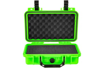 Image of Eylar Tactical Hard Gun Case Water &amp; Shock Proof with Foam, 11.6 x 8.3 x 3.8 inches, Neon Green, SA00010-NGrn