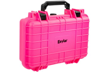 Image of Eylar Compact 11.6in Waterproof Hard Single Gun Case w/Foam, Pink, SA00010-PIN