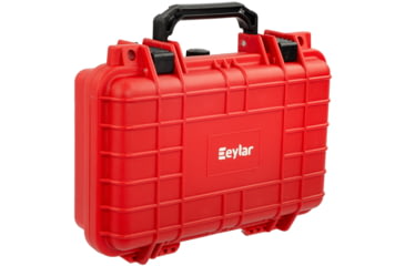Image of Eylar Compact 11.6in Waterproof Hard Single Gun Case w/Foam, Red, SA00010-RED