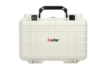 Image of Eylar Tactical Hard Gun Case Water &amp; Shock Proof with Foam, 11.6 x 8.3 x 3.8 inches, White, SA00010-Whi