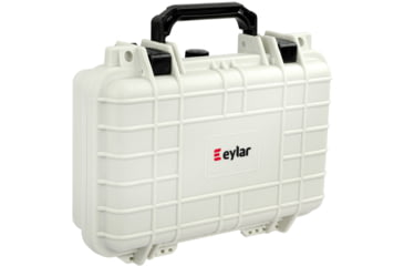 Image of Eylar Compact 11.6in Waterproof Hard Single Gun Case w/Foam, Polar White, SA00010-WHI