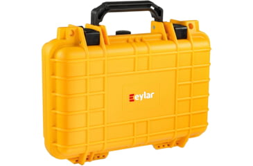 Image of Eylar Compact 11.6in Waterproof Hard Single Gun Case w/Foam, Yellow, SA00010-YLW
