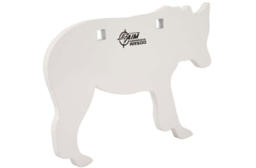 Image of EZ-Aim 15574 Shooting Silhouette Coyote 0.38 Thickness White