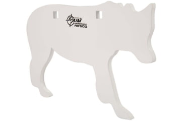Image of EZ-Aim 15574 Shooting Silhouette Coyote 0.38 Thickness White