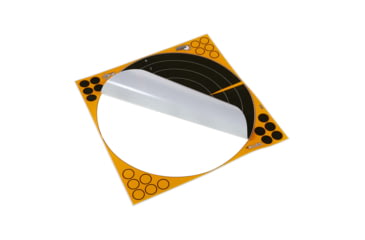 Image of EZ-Aim Adhesive Splash Bullseye Target, Orange, 17.5X17.5, 15227