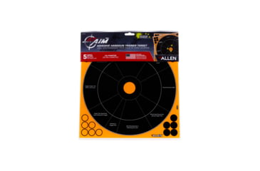 Image of EZ-Aim Adhesive Splash Handgun Trainer Target, Orange, 12X12, 15248