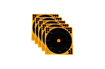 Image of EZ-Aim Adhesive Splash Handgun Trainer Target, Orange, 12X12, 15248
