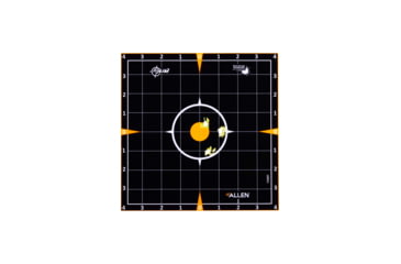 Image of EZ-Aim Adhesive Splash Sight-In Grid Target, Black, 8X8, 15301