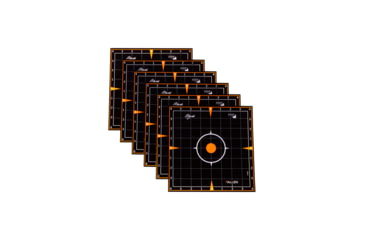 Image of EZ-Aim Adhesive Splash Sight-In Grid Target, Black, 8X8, 15301