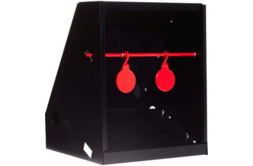 Image of EZ-Aim Air Gun Pellet, BB Shooting Target & Trap, Black, 7W x 7.5H, 15429