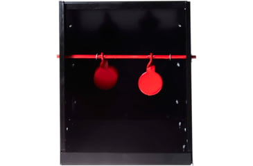 Image of EZ-Aim Air Gun Pellet, BB Shooting Target & Trap, Black, 7W x 7.5H, 15429