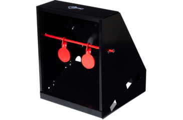 Image of EZ-Aim Air Gun Pellet, BB Shooting Target & Trap, Black, 7W x 7.5H, 15429