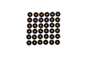 Image of EZ-Aim Allen Adhesive Splash Bullseye Target, Orange, 1X1, 15250
