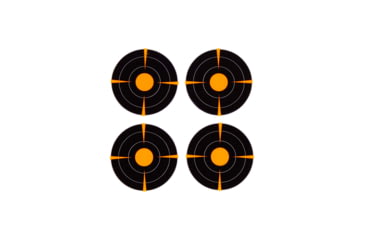 Image of EZ-Aim Allen Adhesive Splash Bullseye Target, Orange, 3X3, 15326