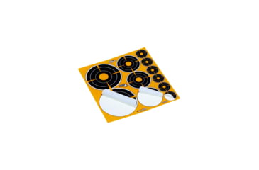 Image of EZ-Aim Allen Adhesive Splash Bullseye Variety Pack Targets, Orange, 1in, 2in, 3in, 15254